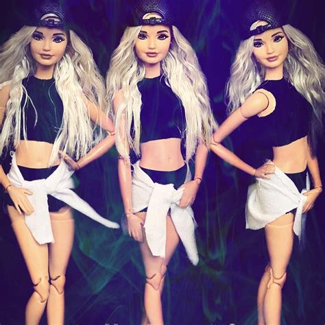 Test Shots Doll Makeup Barbie Fashionista Model Poses Mattel