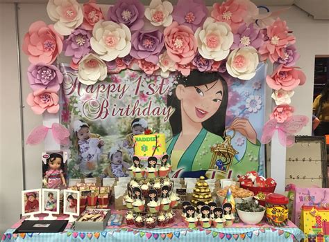 Mulan Inspired Birthday Party Qbirthdayk