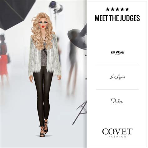 Meet The Judges Covet Fashion Games Judges Ballet Skirt Kim Meet
