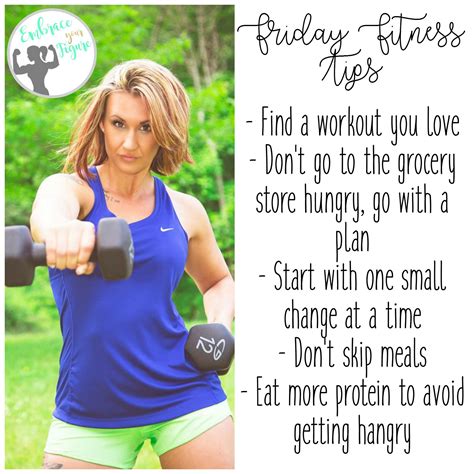 I Want To Start A Series Of Weekly Fitness Tips What Would You Want
