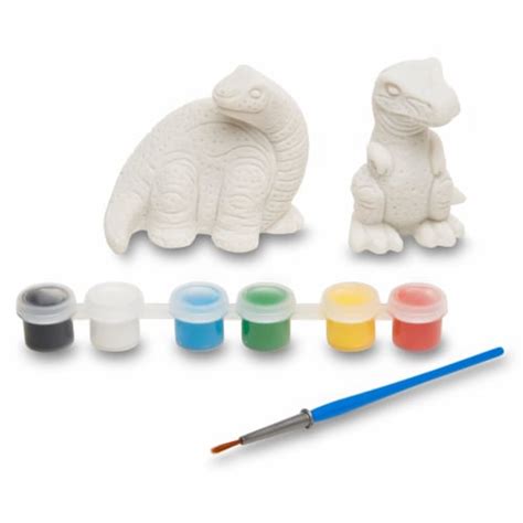 Melissa And Doug® Decorate Your Own Figurines Kit Dinosaur 1 Ct King