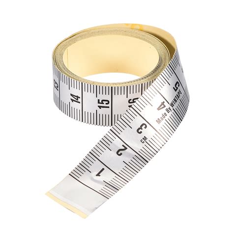 Adhesive Backed Tape Measure 150cm Metric System Measuring Tools For