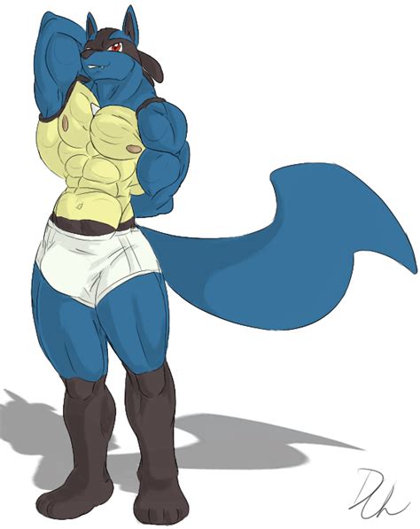 Looking Lucario — Weasyl