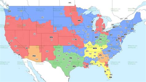 Nfl Week 10 Coverage Map 2023 Tv Schedule Channel And Broadcast