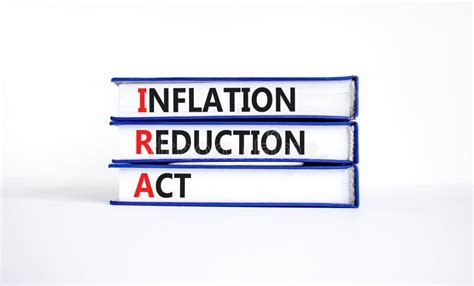 Ira Inflation Reduction Act Symbol Concept Words Ira Inflation