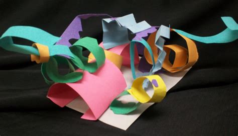 Art With Mr E Abstract 3 D Paper Sculptures 2nd Grade