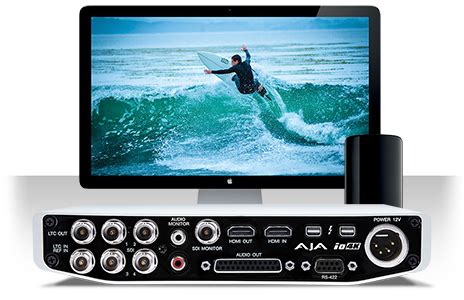 Io 4K - Io - Products - AJA Video Systems | Video streaming, Live video streaming, Video editing