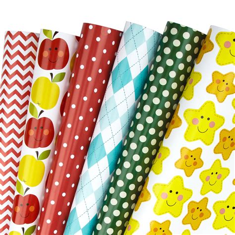Wrapaholic T Wrapping Paper Sheet School Style Print For Birthday