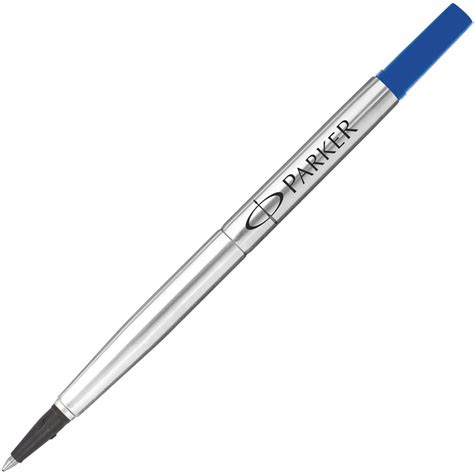 Parker Quink Rollerball Pen Refill Medium 07 Mm Tip Blue Ink Staples