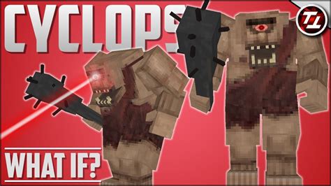 What If Minecraft Had A Cyclops Youtube