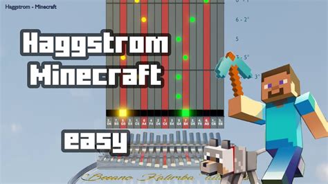 Kalimba Tutorial With Tabs Minecraft Haggstrom Youtube