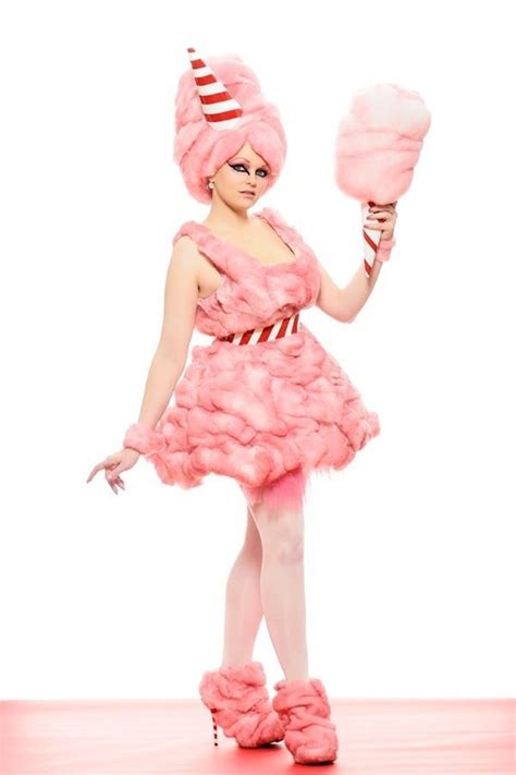 I could not find the original post on instagram so i went to the source for all things diy pinterest of course! Cotton Candy Halloween Costume by Lux Industries; (med billeder) | Kostumer, Fest