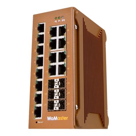 Ds422 Rugged High Port Density L2 Cyber Security Switch