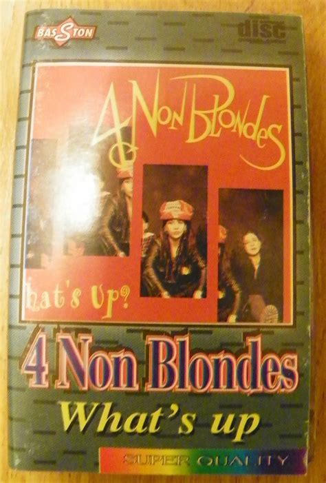 Non Blondes What S Up Cassette Discogs