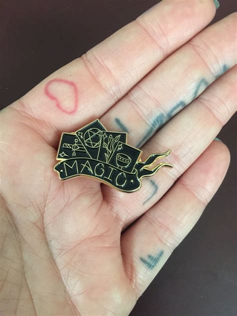 1 Soft Enamel Lapel Pin Black And Gold Limited Number Left Pin And