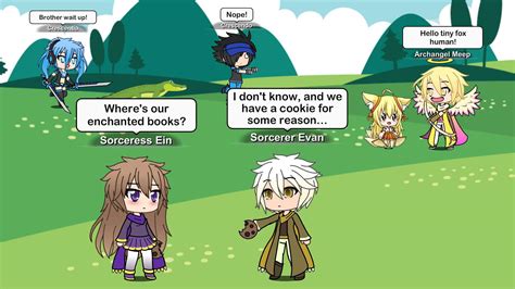 First, the creators invent characters. o look it's the old anime gacha characters in gachaverse ...
