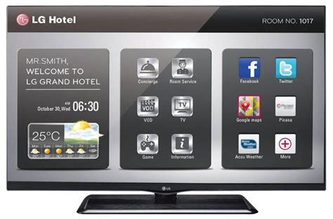 Lg Electronics New Hospitality Smart Iptv Provides Guests Access To