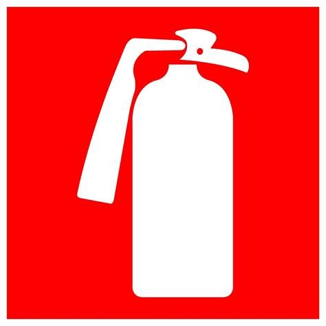 Fire Extinguisher Symbol Sign Isolate On White Backgroundvector Images And Photos Finder