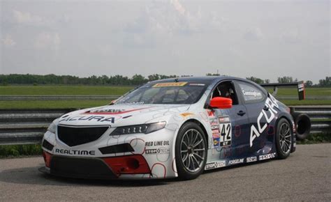 Acura Tlx Gt Race Car To Debut At Mid Ohio