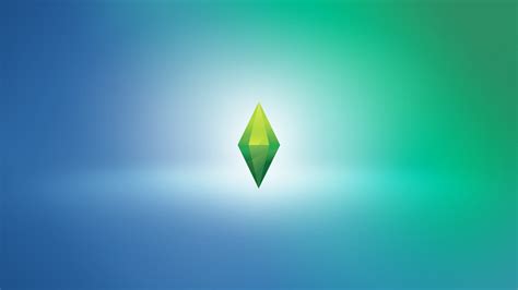 Sims 4 Cas Inspired Wallpaper Plumbob By Moozdeviant On Deviantart