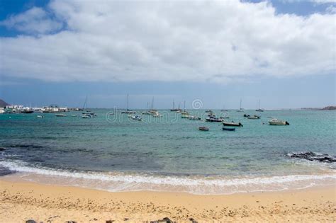 Fuerteventura Canary Islands Spain Beautiful Landscape Of Mountains