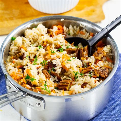 Pecan Rice Pilaf Spicy Southern Kitchen