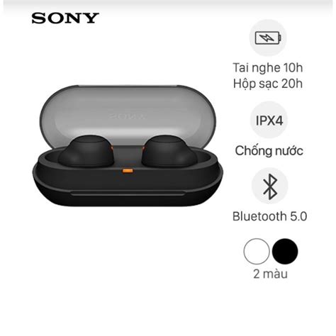 Tai Nghe Bluetooth True Wireless Sony Wf C500 Hàng Chính Hãng