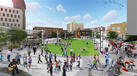 Success Of Rapid Citys Public Square Inspires Fargo Block 9 Plaza