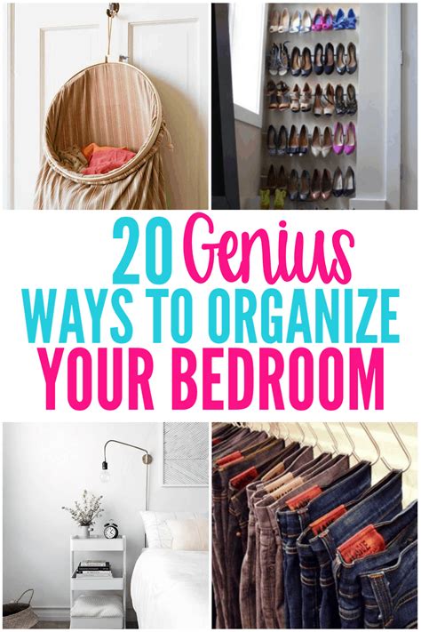 20 Amazing Organization Hacks That Will Transform Your Bedroom Organization Obsessed