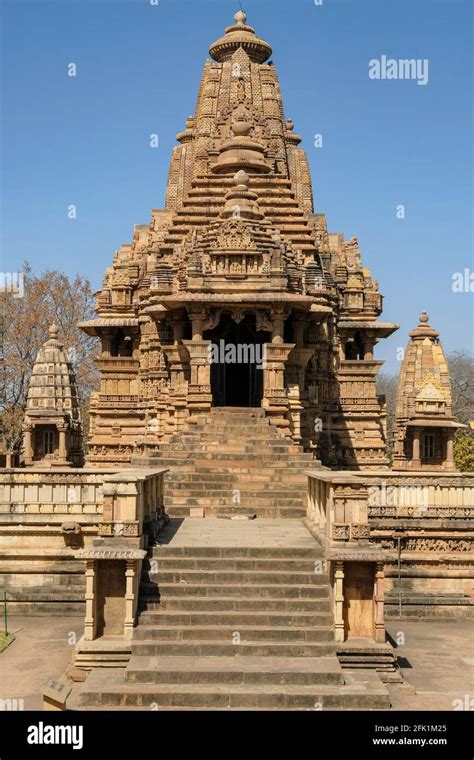 The Lakshmana Temple In Khajuraho Madhya Pradesh India Forms Part Of