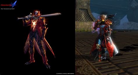 Guild Wars 2 Fashion Dante From Devil May Cry 4 Guild