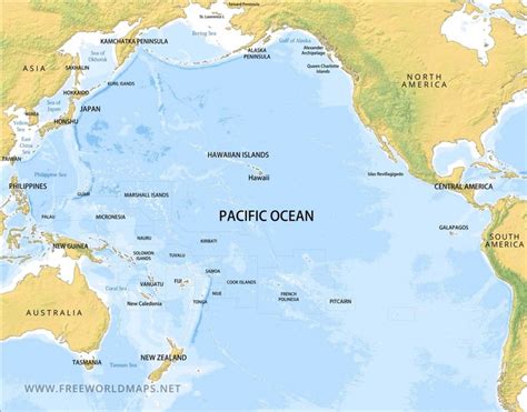 Samudra Pasifik Karakteristik Letak Dan Faktanya Haloedukasi Com