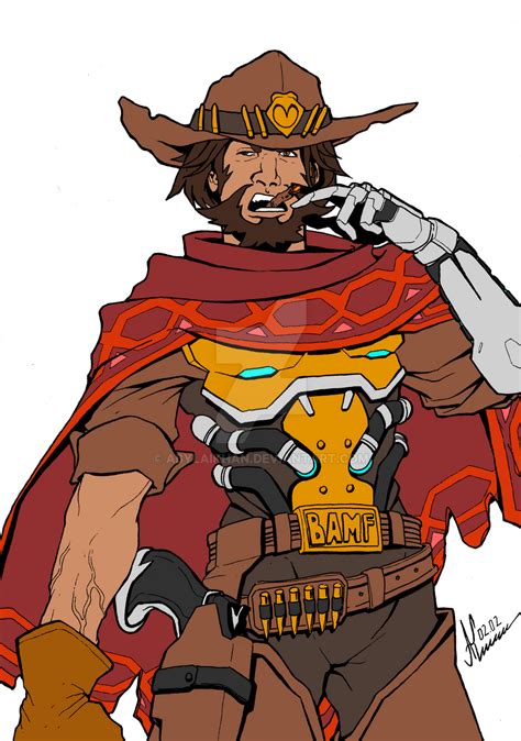 Mccree Overwatch By Abylaikhan On Deviantart