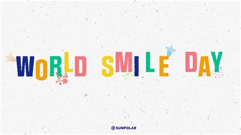 World Smile Day 2020 Youtube