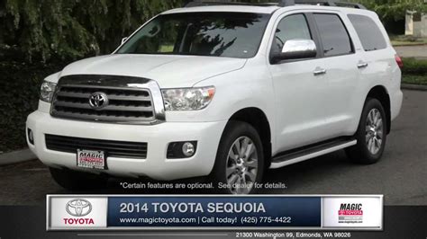 2014 Toyota Sequoia Review Magic Toyota Toyota Dealer In Edmonds