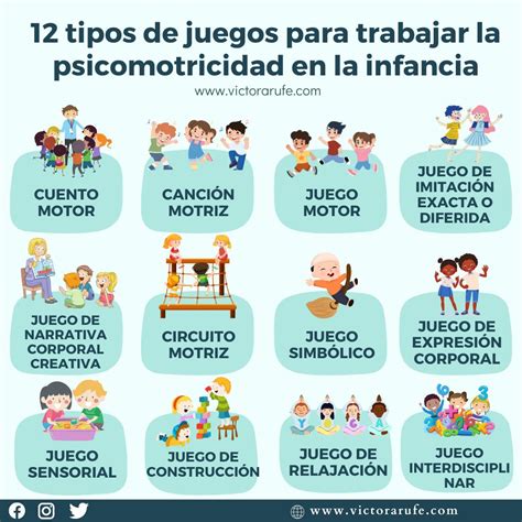 12 Tipos De Juegos Para Trabajar La Psicomotricidad En Educación