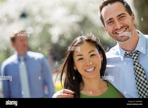 Three Asian People Hi Res Stock Photography And Images Alamy
