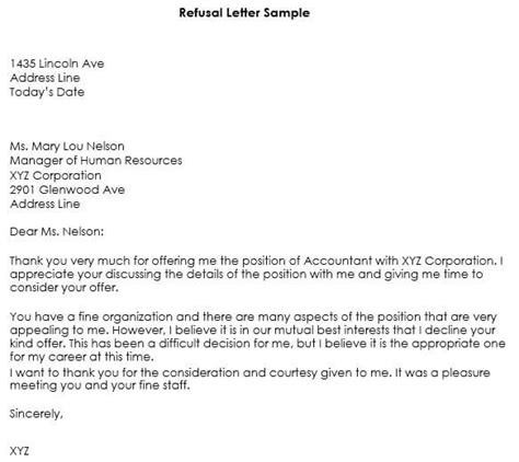 Sample Email After Interview Rejection The Document Template