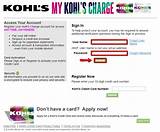 Pay Kohls Credit Card Payment Online Photos