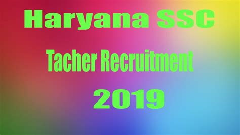 hssc sanskrit teacher recruitment 2019