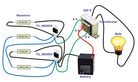 Simple Inverter Circuit Diagram Download Pdf