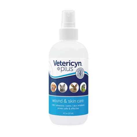 Vetericyn Plus® Antimicrobial All Animal Wound And Skin Care 8oz