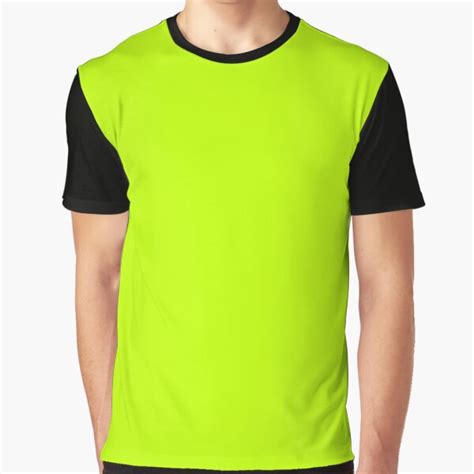 Bitter Lime Neon Green Yellow Solid Color T Shirt By Podartist Redbubble
