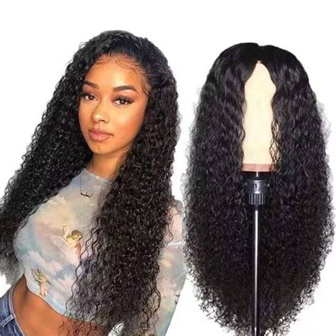 Sjenert Black Women Wigs Deep Curly Wig Long Curly Hair Adjustable With