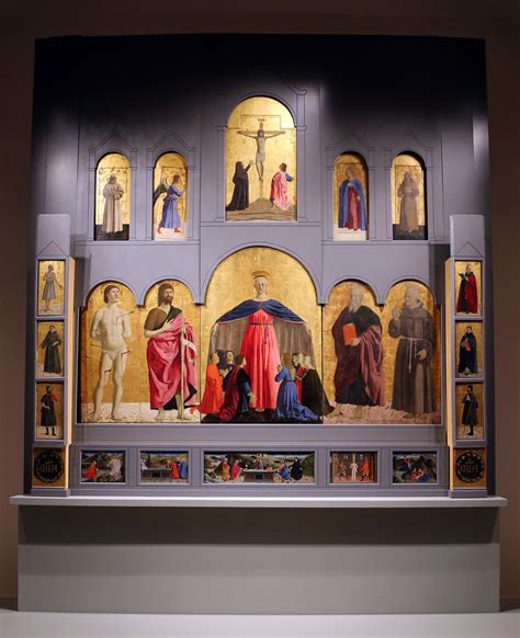 Retable Madonna Della Misericordia By Piero Della Francesca 1500×1844
