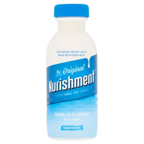 Nurishment Original Vanilla Flavour Milk Drink 330ml Bestway Wholesale