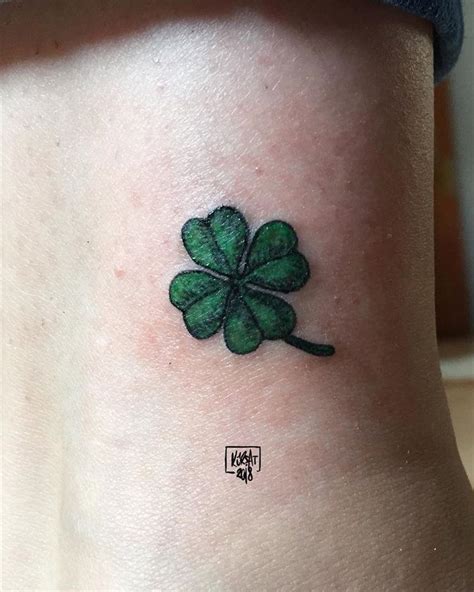Lucky Four Leaf Clover Tattoos The Testimony Of Love 2019 Tattoos