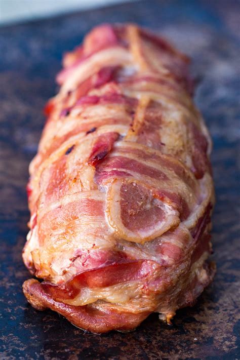 Traeger Smoked Stuffed Pork Tenderloin Easy Bacon Wrapped Tenderloin