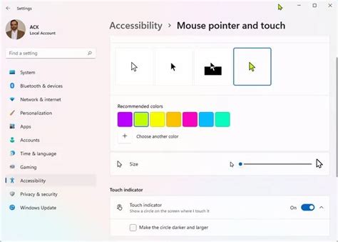 Jak dostosować przyciski myszy wskaźnik kursor w systemie Windows 11 10