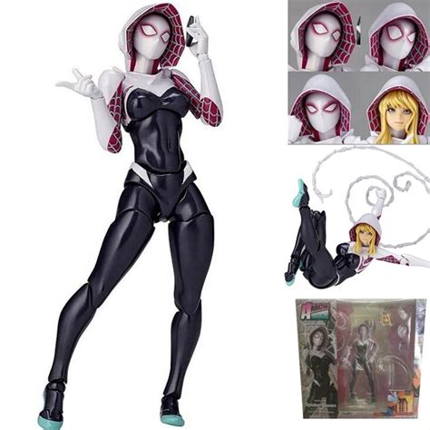 Gwen Stacy 6 Action Figure Comic Hero Spider Man Collectible Pvc Model